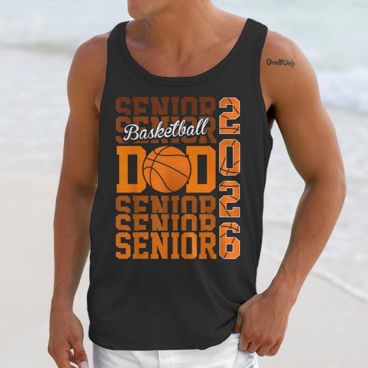 2026 Basketball Senior Dad Graduation Matching Family Unisex Tank Top