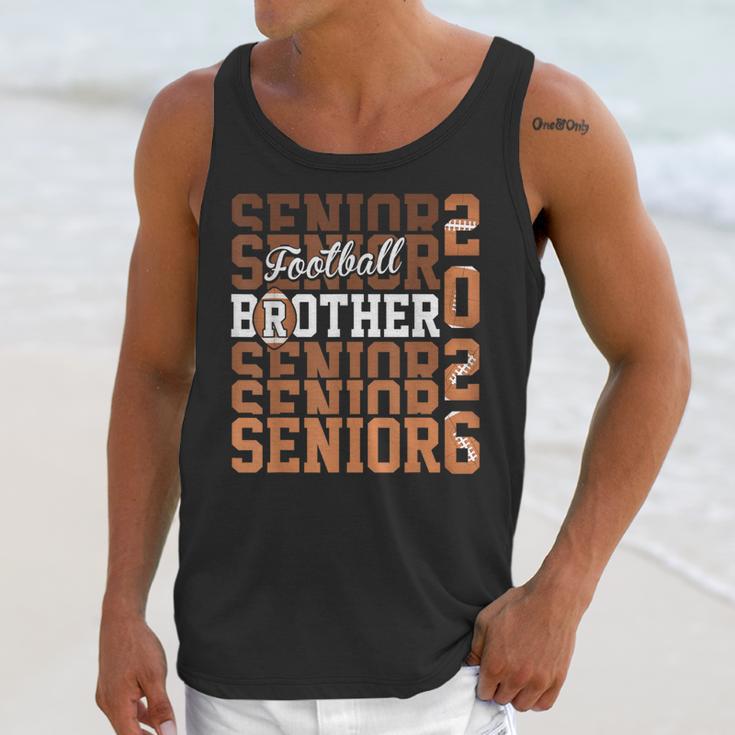 2026 Football Senior Brother Graduation Matching Family Unisex Tank Top