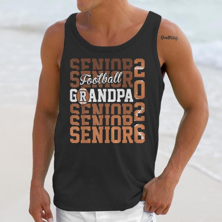 2026 Football Senior Grandpa Graduation Matching Family Unisex Tank Top