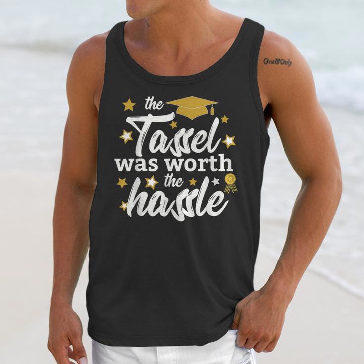 2026 Tassel Graduation The Tassel Was Worth The Hassle Unisex Tank Top