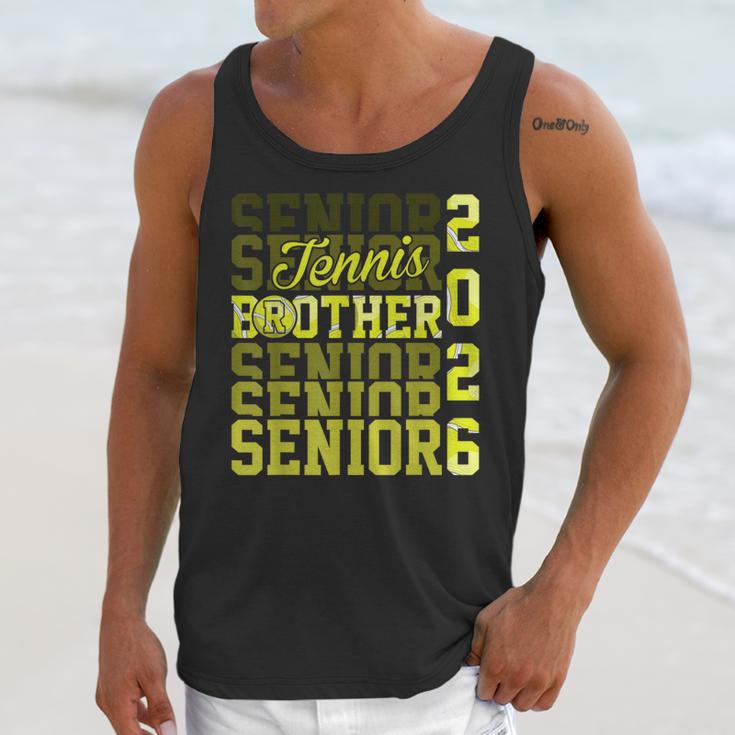 2026 Tennis Senior Brother Graduation Matching Family Unisex Tank Top
