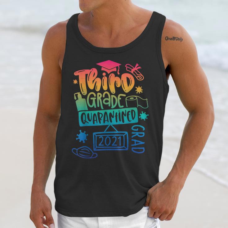 3rd Grade 2021 Graduate Quarantine Third Grade Graduation Unisex Tank Top