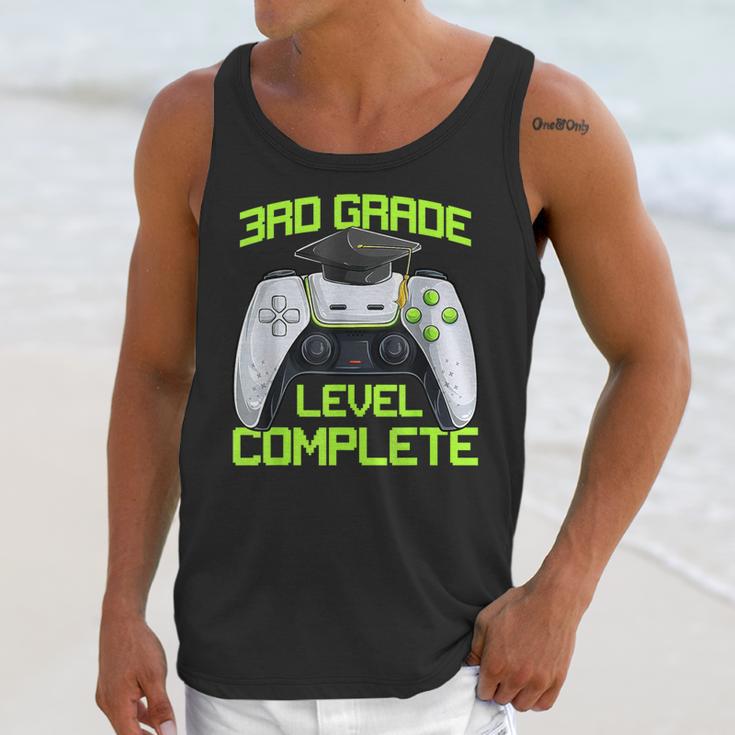 3rd Grade Level Complete Gamer Class Of 2026 Graduation Unisex Tank Top