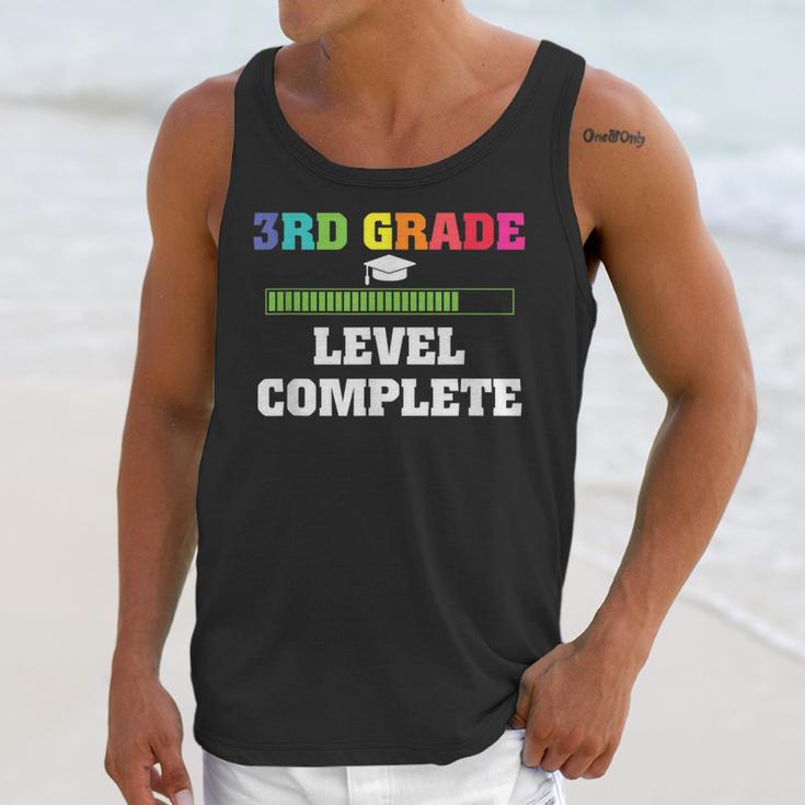 3rd Grade Level Complete Third Grade Graduation Unisex Tank Top