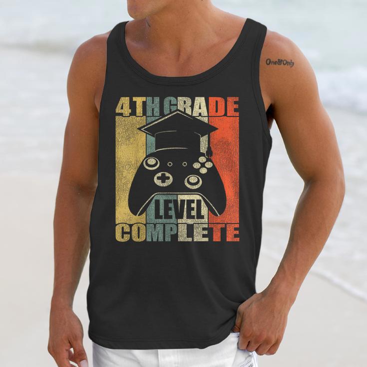4th Grade Level Complete Gamer Class Of 2023 Graduation Unisex Tank Top