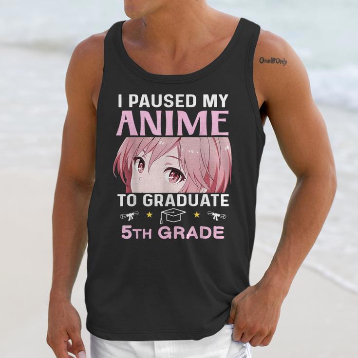 5th Grade Graduation Anime 2025 Graduate Elementary Girls Unisex Tank Top