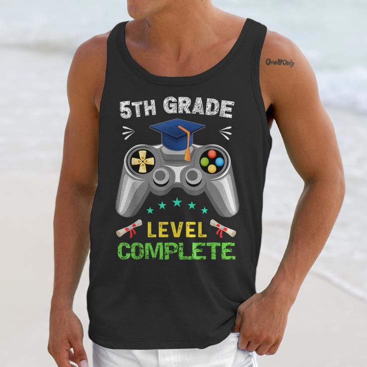 5th Grade Level Complete Gaming Graduation Class 2023 Gamer Unisex Tank Top