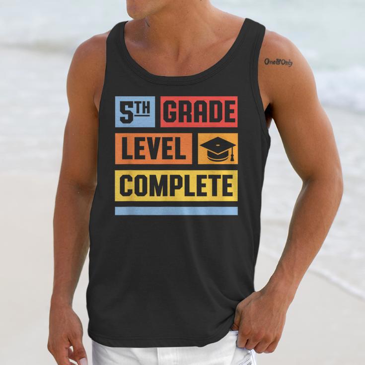 5th Grade Level Complete Shirt Graduation Last Day Of School Unisex Tank Top