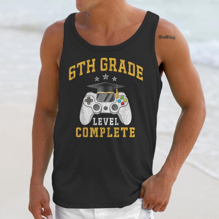 6th Grade Graduation Senior Video Gamer Graduated Unisex Tank Top