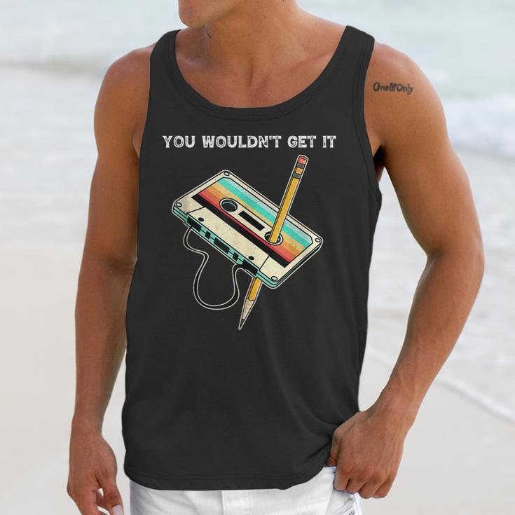 70s 80s 90s Retro Party Costume Nostalgia Cassette Unisex Tank Top 70s 80s 90s Retro Party Costume Nostalgia Cassette Unisex Tank Top