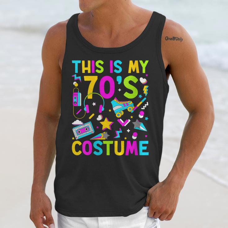 This Is My 70's Costume Nostalgia Mixtape Era 1970s Party Unisex Tank Top