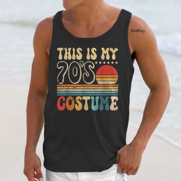 This Is My 70s Costume Vintage Nostalgia Mixtape 1970s Party Unisex Tank Top