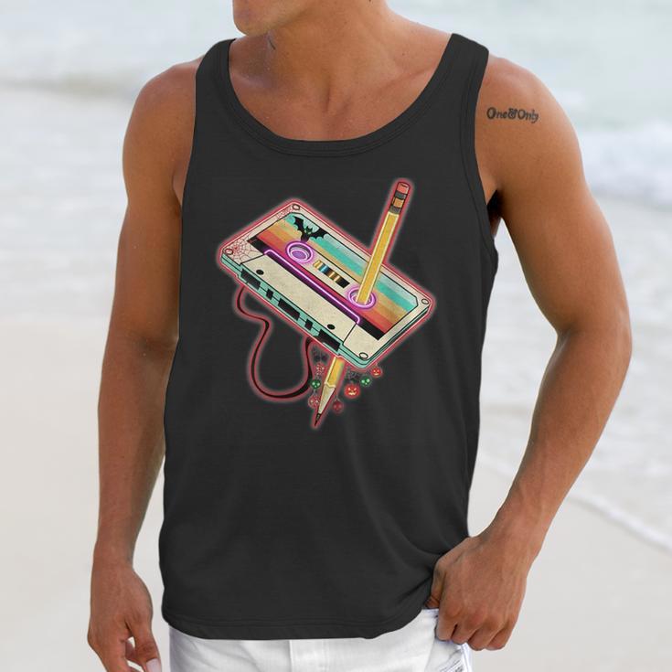 80s 90s Retro Halloween's Party Costume Nostalgia Cassette Unisex Tank Top 80s 90s Retro Halloween's Party Costume Nostalgia Cassette Unisex Tank Top