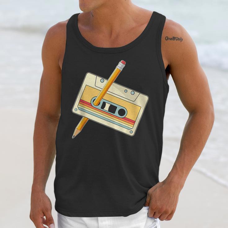 80's 90's Retro Music Party Costume Nostalgia Cassette Unisex Tank Top 80's 90's Retro Music Party Costume Nostalgia Cassette Unisex Tank Top