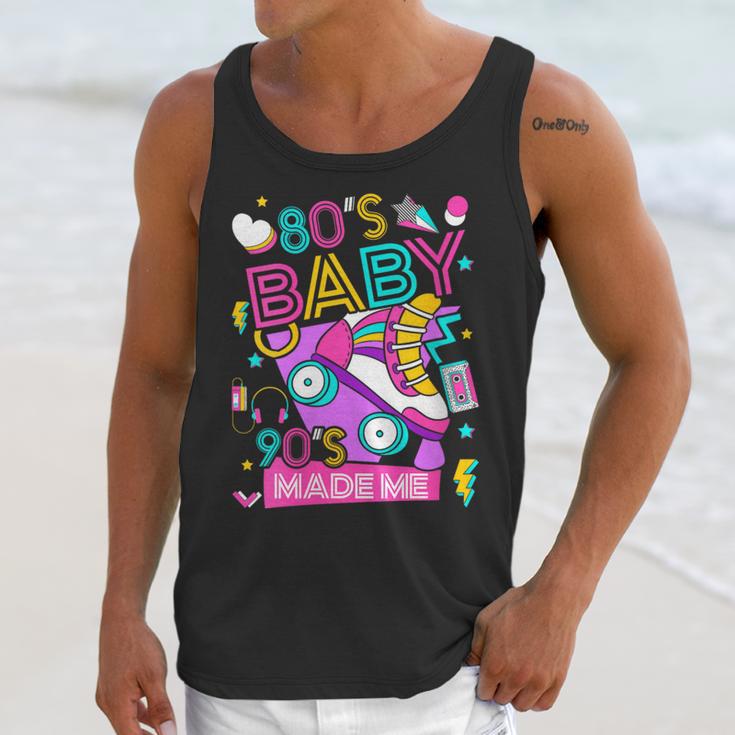 80's Baby 90's Made Me 1980s 1990s Nostalgia Retro Party Unisex Tank Top