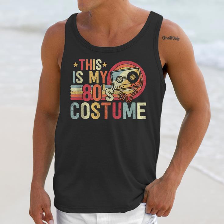 This Is My 80s Costume Vintage Style Nostalgia 1980s Retro Unisex Tank Top This Is My 80s Costume Vintage Style Nostalgia 1980s Retro Unisex Tank Top