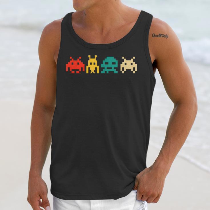 80s Video Game Nostalgia Retro Vintage Arcade Novelty Unisex Tank Top