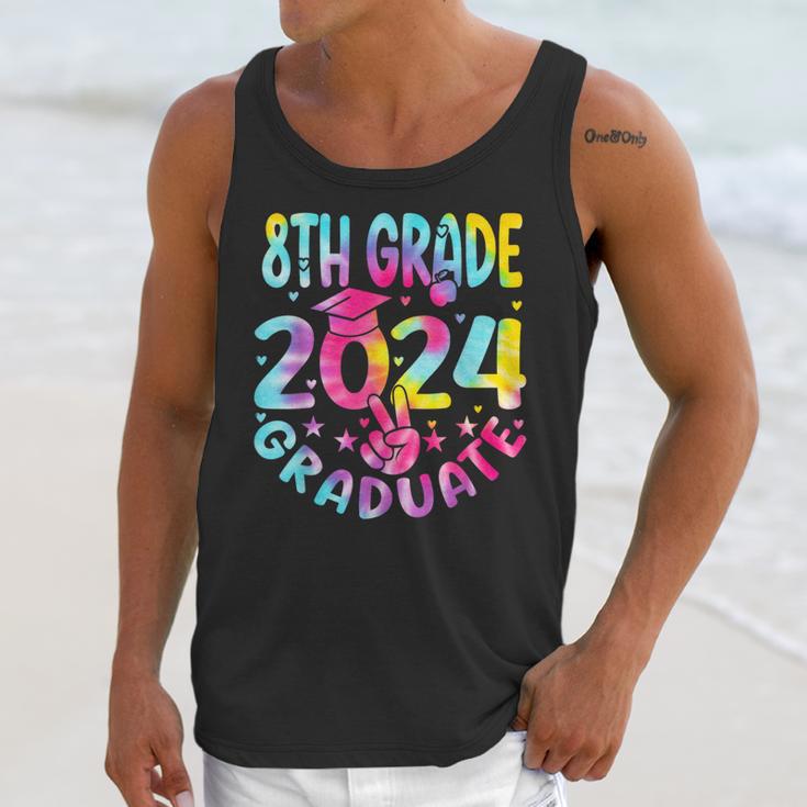8th Grade Graduate 2024 Graduation Last Day Of School Tie Unisex Tank Top