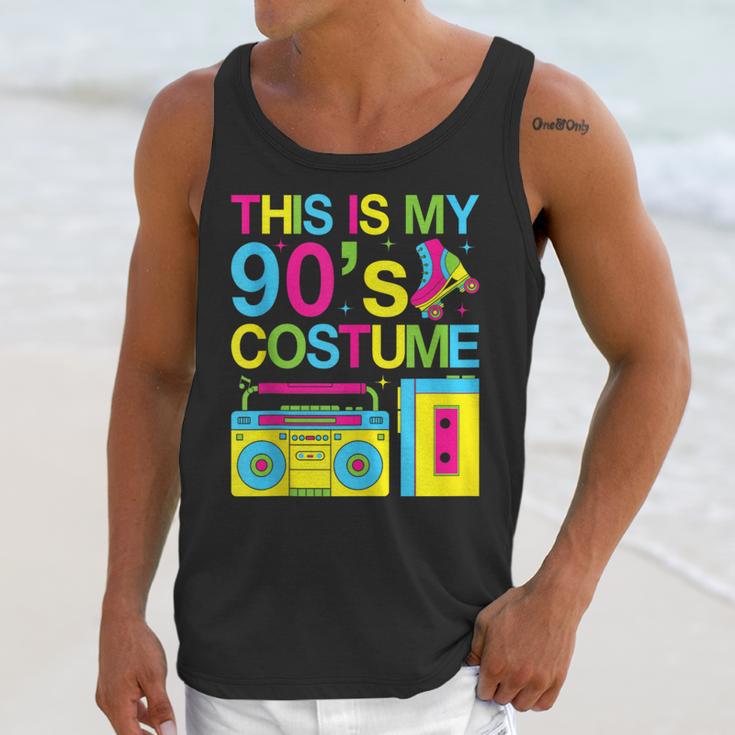 This Is My 90's Costume Retro 1990s Style Cassette Nostalgia Unisex Tank Top