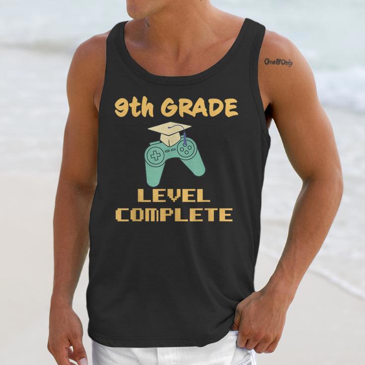 9th Grade Graduate Boys Girls Gamer Ninth Grade Graduation Unisex Tank Top