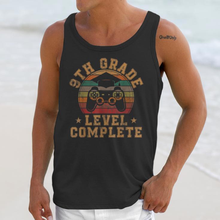 9th Grade Level Complete Ninth Grade Graduation Video Gamer Unisex Tank Top