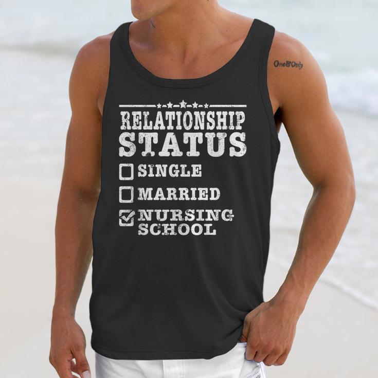 Anti Valentines Day Nursing School Nurse Graduation Shirt Unisex Tank Top