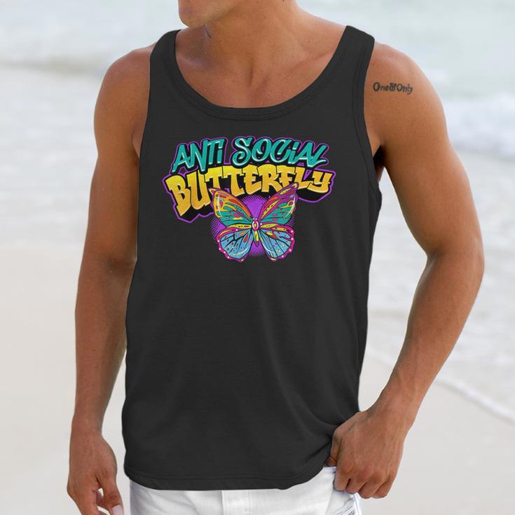 Antisocial Butterfly Shirts For Introvert Unisex Tank Top Antisocial Butterfly Shirts For Introvert Unisex Tank Top
