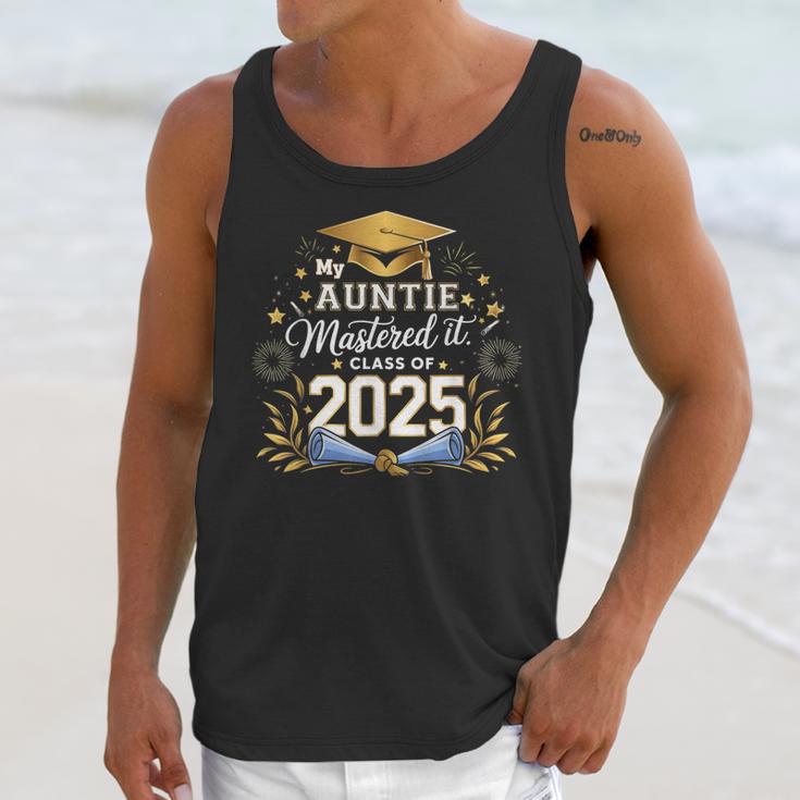 My Auntie Mastered It Class Of 2025 Masters Graduation Unisex Tank Top
