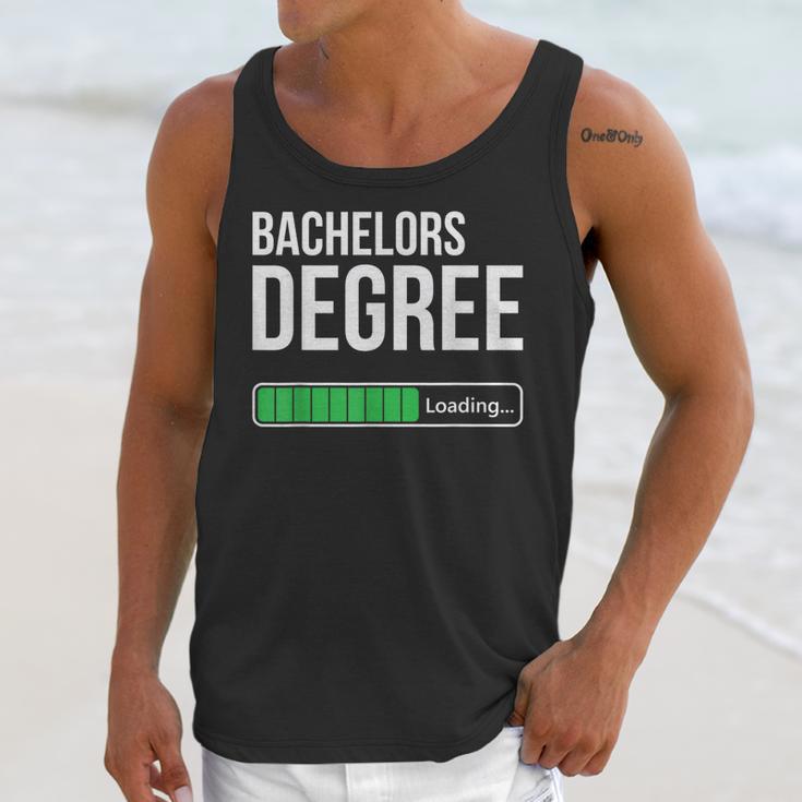 Bachelors Degree Loading College Student Graduation Unisex Tank Top