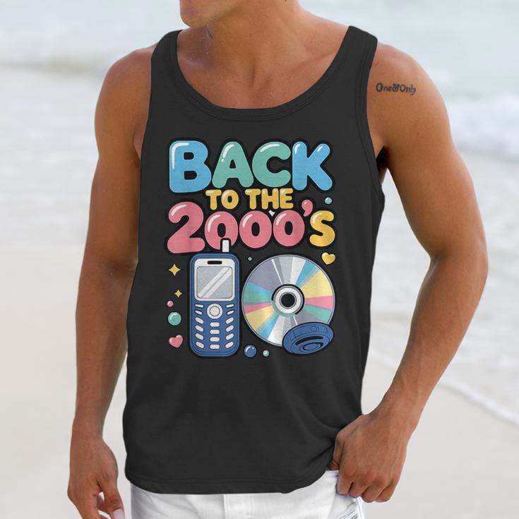 Back To The 2000s Retro Nostalgia Unisex Tank Top