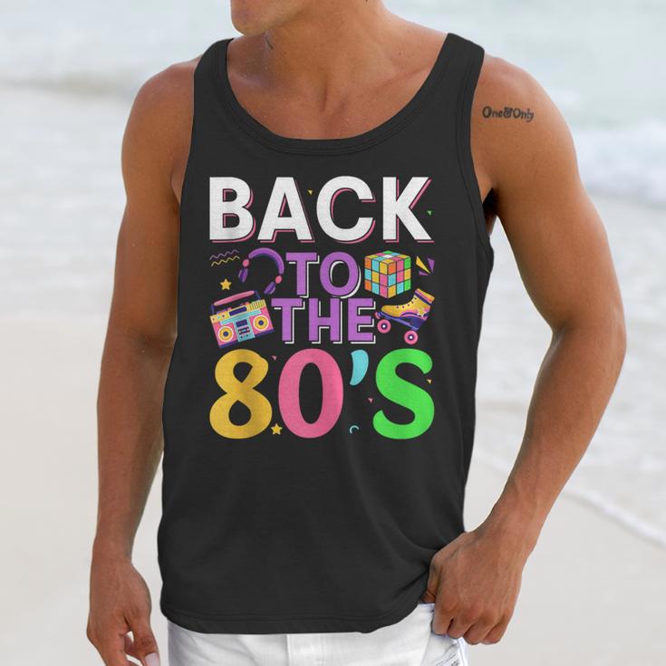 Back To The 80's Mixtape Era Nostalgia Retro 1980 80's Style Unisex Tank Top Back To The 80's Mixtape Era Nostalgia Retro 1980 80's Style Unisex Tank Top