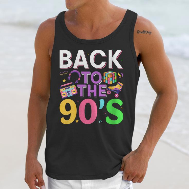 Back To The 90's Mixtape Era Nostalgia Retro 1990 90's Style Unisex Tank Top