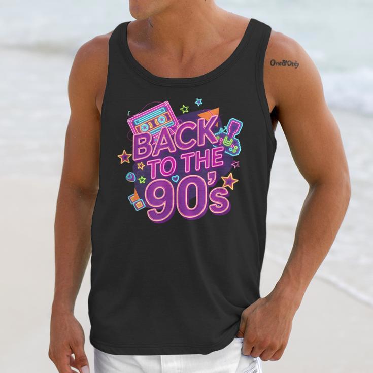 Back To The 90s Retro Nostalgia Unisex Tank Top