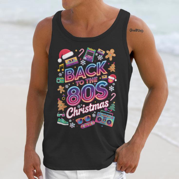 Back To-The 80 s Christmas Retro Cassette Boombox Nostalgia Unisex Tank Top Back To-The 80 s Christmas Retro Cassette Boombox Nostalgia Unisex Tank Top