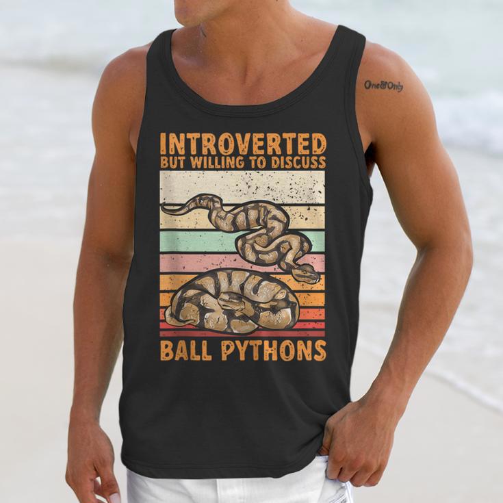Ball Python Snake Introvert Ball Python Unisex Tank Top Ball Python Snake Introvert Ball Python Unisex Tank Top