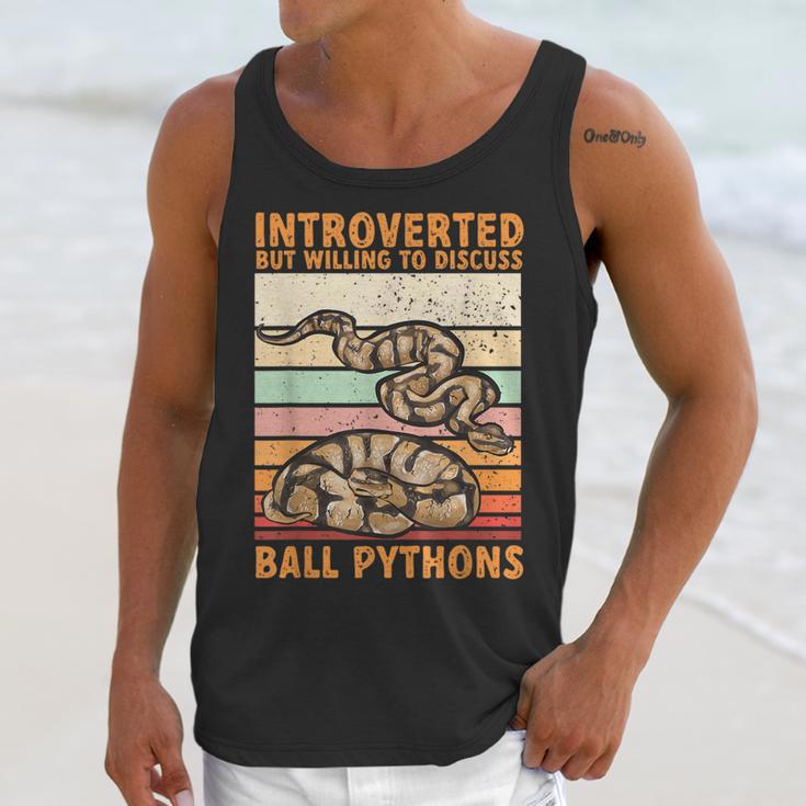 Ball Python Snake Introvert Ball Python Unisex Tank Top Ball Python Snake Introvert Ball Python Unisex Tank Top