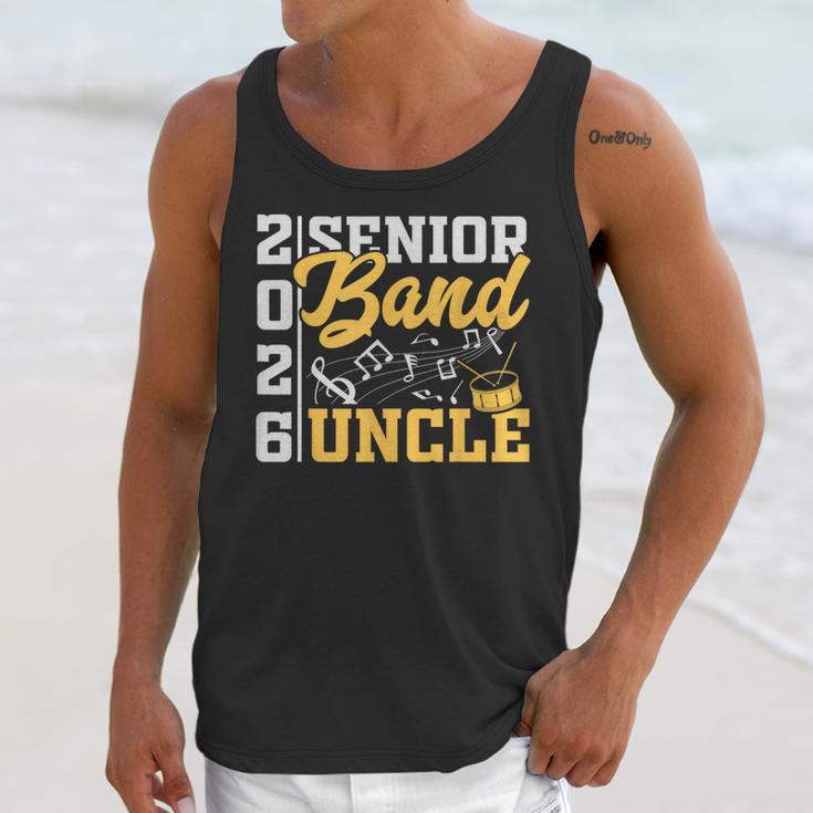 Band Senior Uncle Class Of 2026 Graduation Graduate Unisex Tank Top