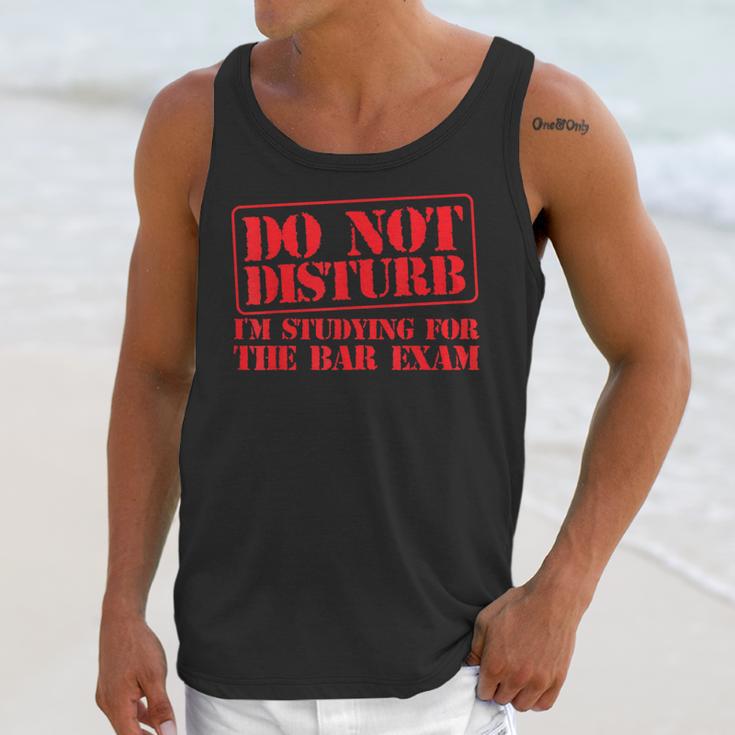 Bar Exam Law School Graduation Study T-Shirt Unisex Tank Top
