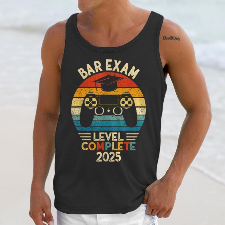Bar Exam Level Complete 2025 Lawyer Law School Graduation Unisex Tank Top
