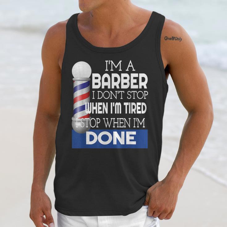 Barber Stylist Barber College Graduation Unisex Tank Top