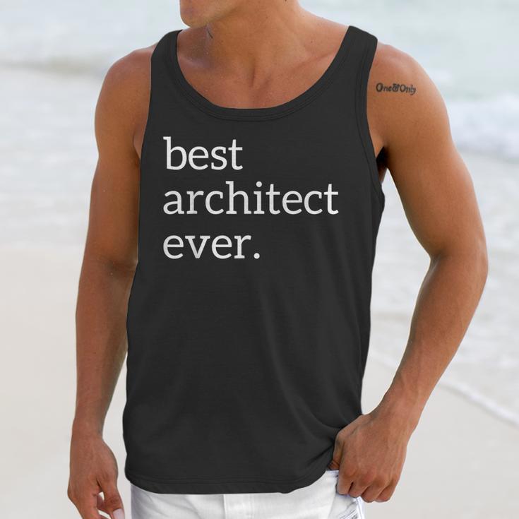 Best Architect Ever Deluxe Architecture Student Graduation Unisex Tank Top