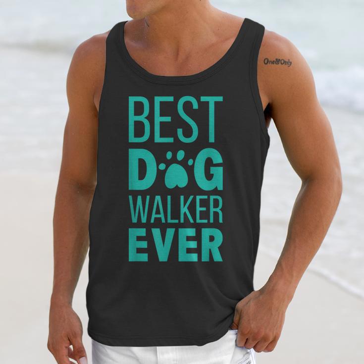 Best Dog Walker Ever Graduation New Shirt Dog Lover Unisex Tank Top