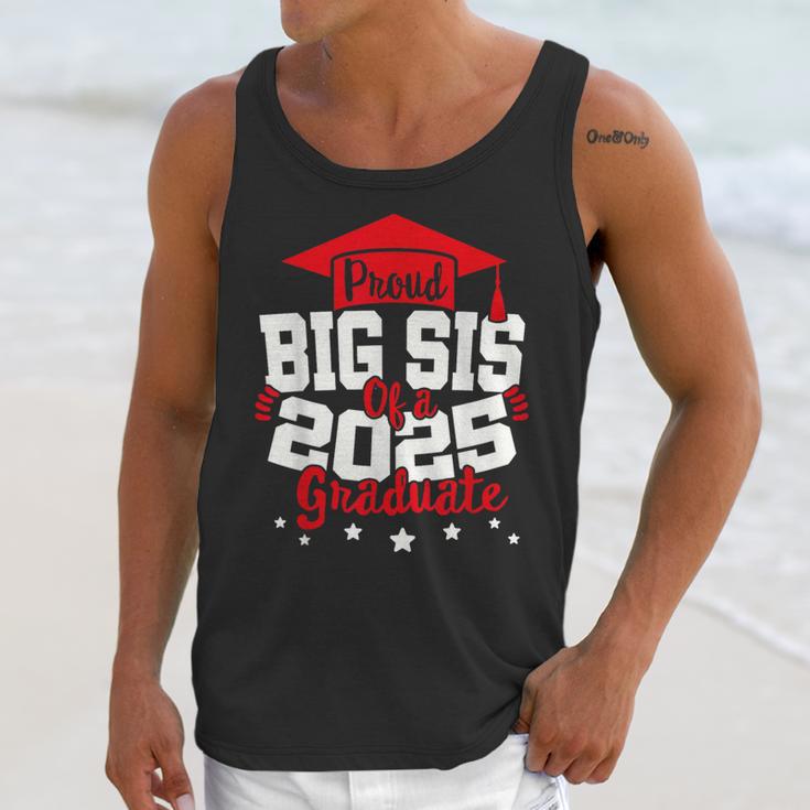 Big Sis Of a 2025 Graduate Class Senior Graduation Grad 25 Unisex Tank Top