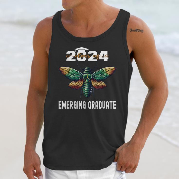 Biology Class Of 2024 Emerging Graduation For Him Unisex Tank Top