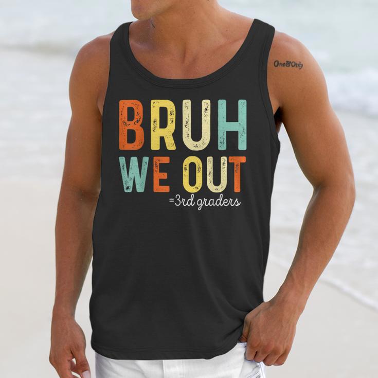 Bruh We Out 3rd Graders Third Grade Graduation Unisex Tank Top