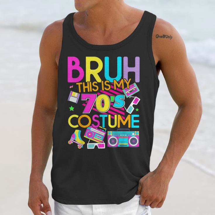 Bruh This Is My 70's Costume Nostalgia Mixtape 1970s Party Unisex Tank Top Bruh This Is My 70's Costume Nostalgia Mixtape 1970s Party Unisex Tank Top