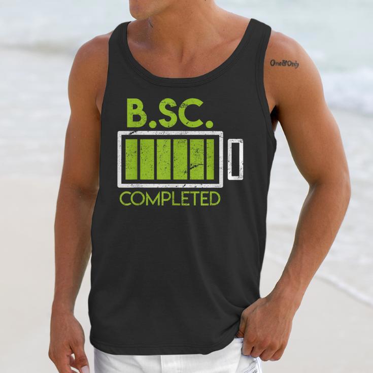 Bsc Completed Bachelor Of Science Graduation 2025 Unisex Tank Top