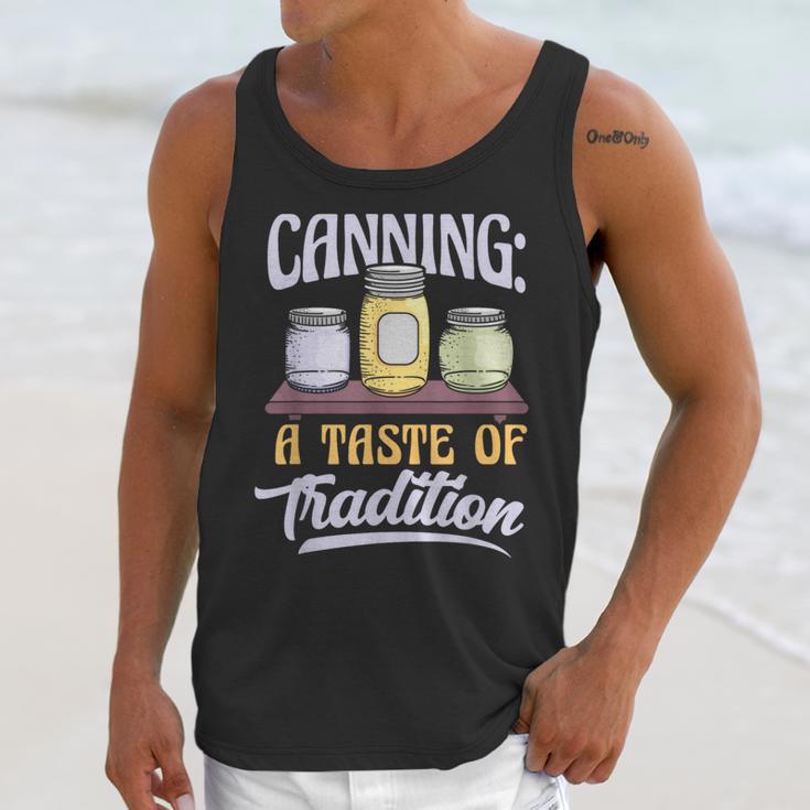 Canning A Taste Of Tradition Nostalgia Craft Unisex Tank Top