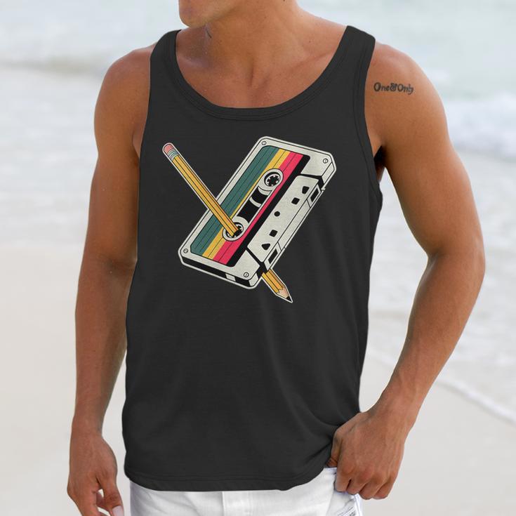 Cassette 90s Costume Party Nostalgia Unisex Tank Top