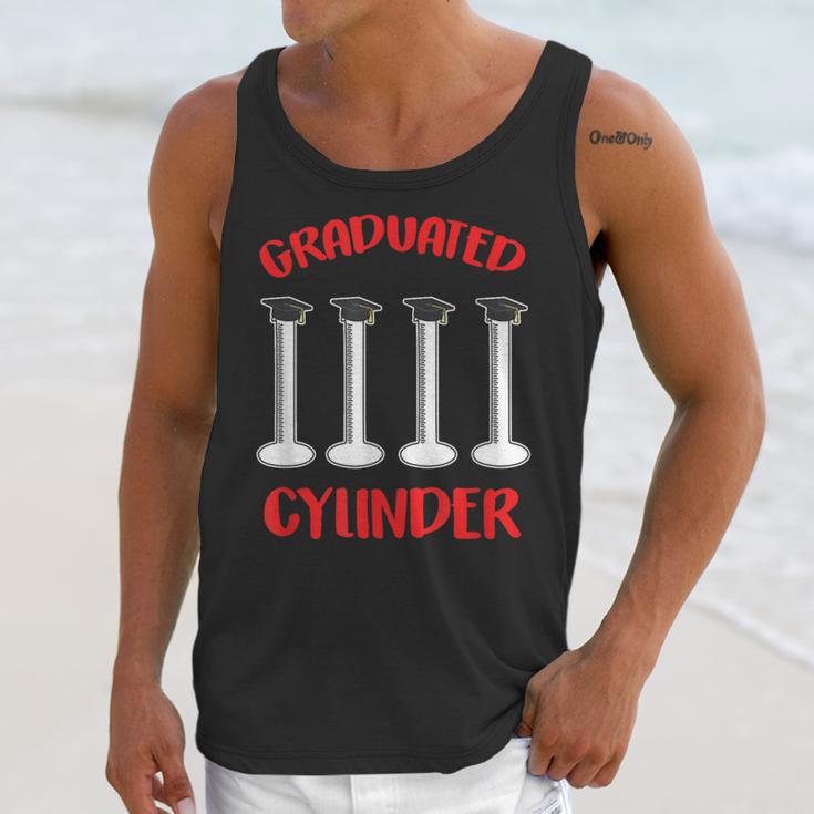 Chemistry Science Joke Graduated Cylinder Graduation T-Shirt Unisex Tank Top